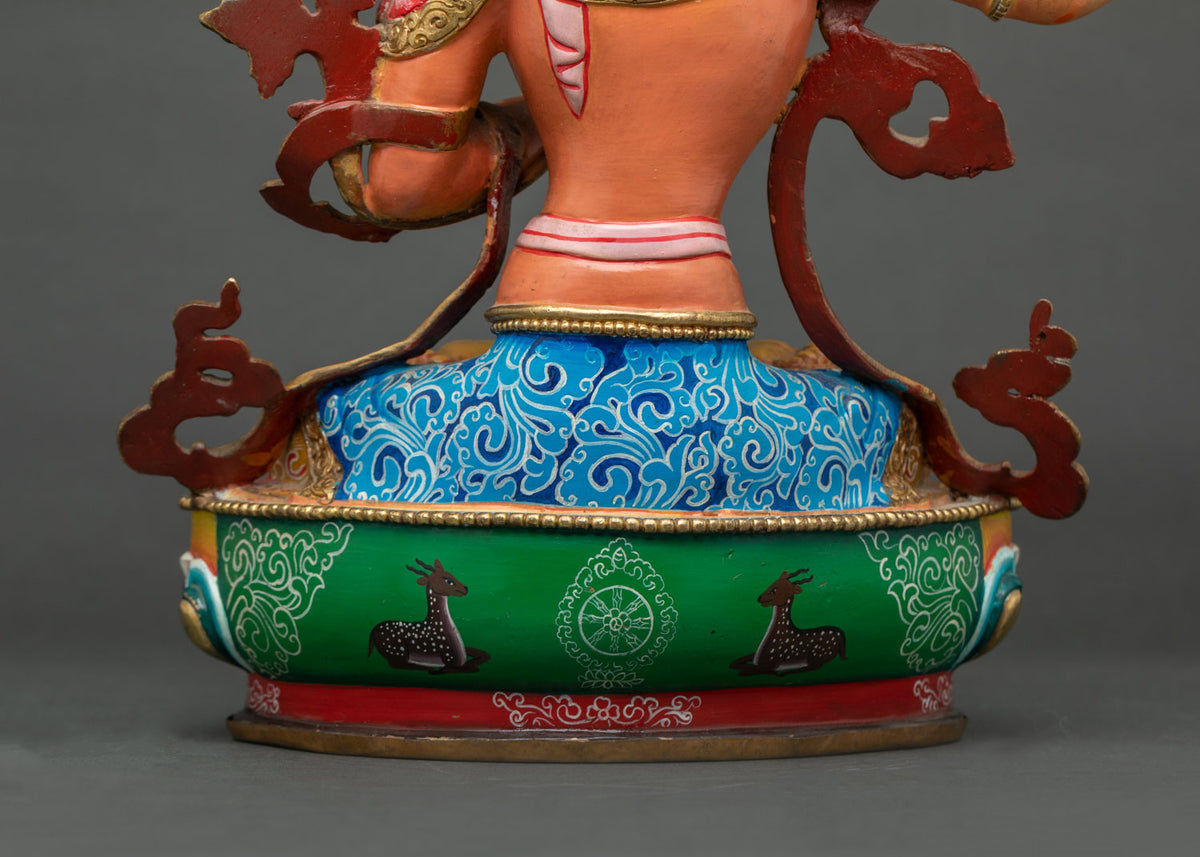 Manjushri Statue | Buddhist Wisdom Deity Sculpture