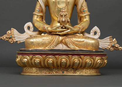 Ornate Amitayus Buddha Statue | Long-Life Buddha from Nepal