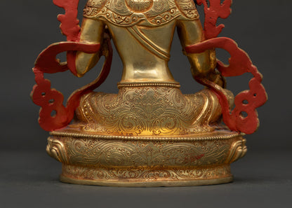 Green Tara Statue | Authentic Vajrayana Buddhist Art