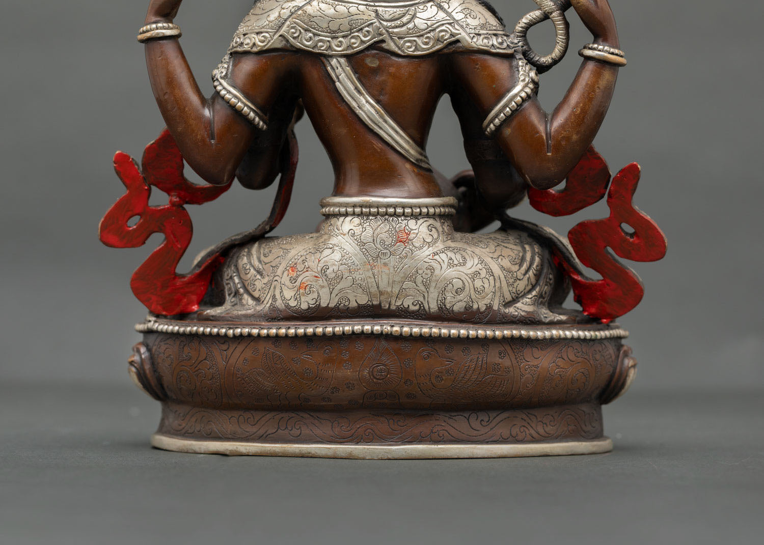 Elegant Saraswati | Handmade Copper Goddess of Knowledge