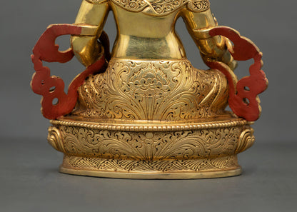 Dzambhala Statue – Handcrafted Himalayan Spiritual Decor