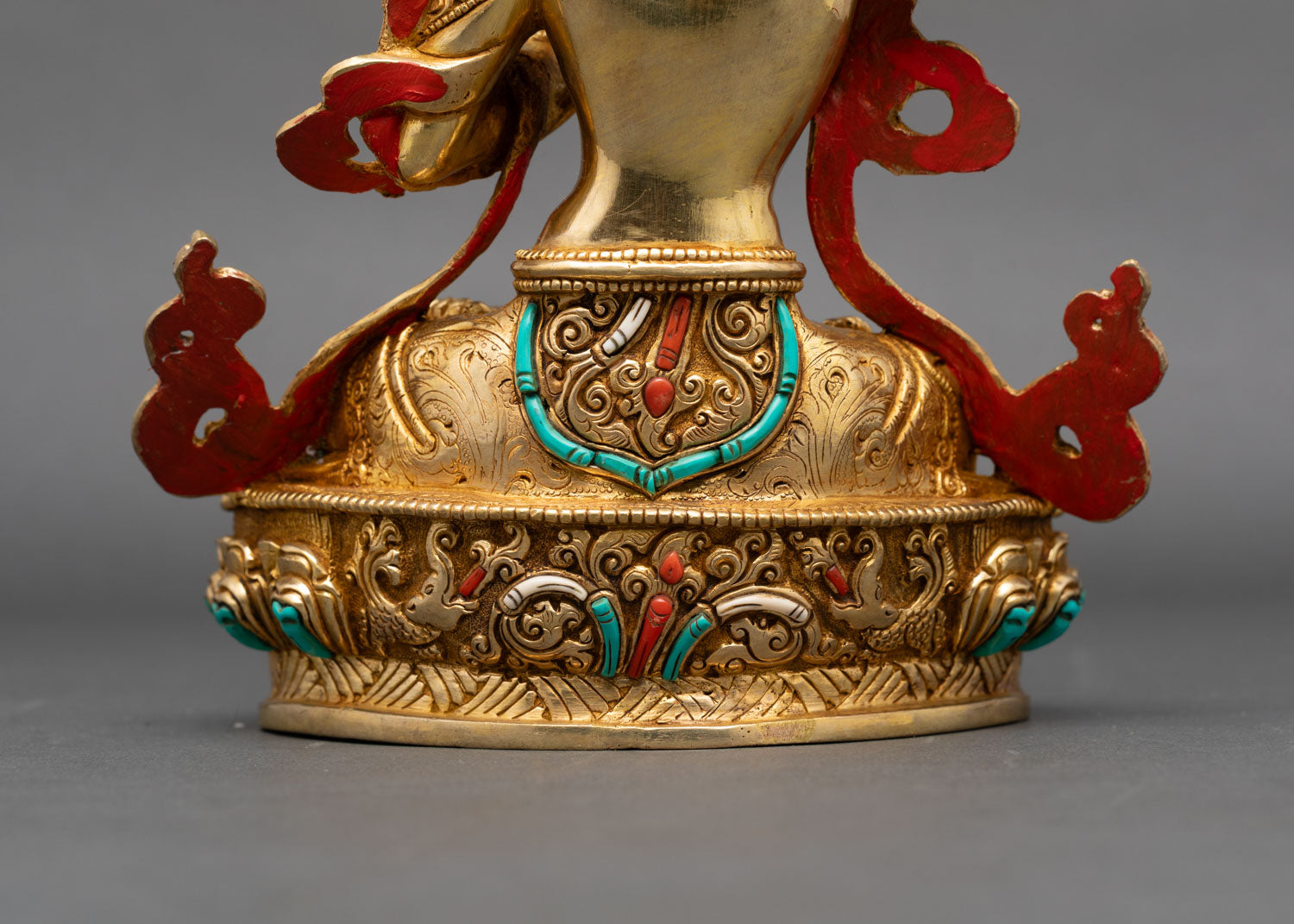 Divine Manjushri Statue | Tibetan Buddhist Artwork