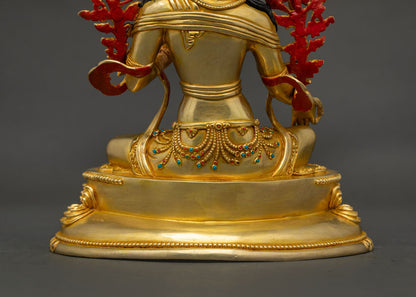 Green Tara Statue