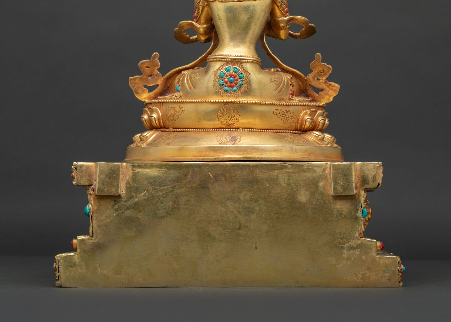 Enthroned Vajradhara Buddha Statue – Exceptional Quality Art Piece