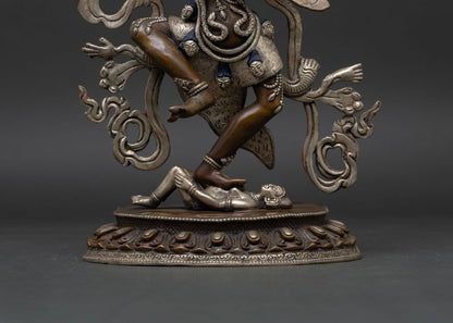Troma Nagmo | Oxidized Copper Tibetan Dakini Statue