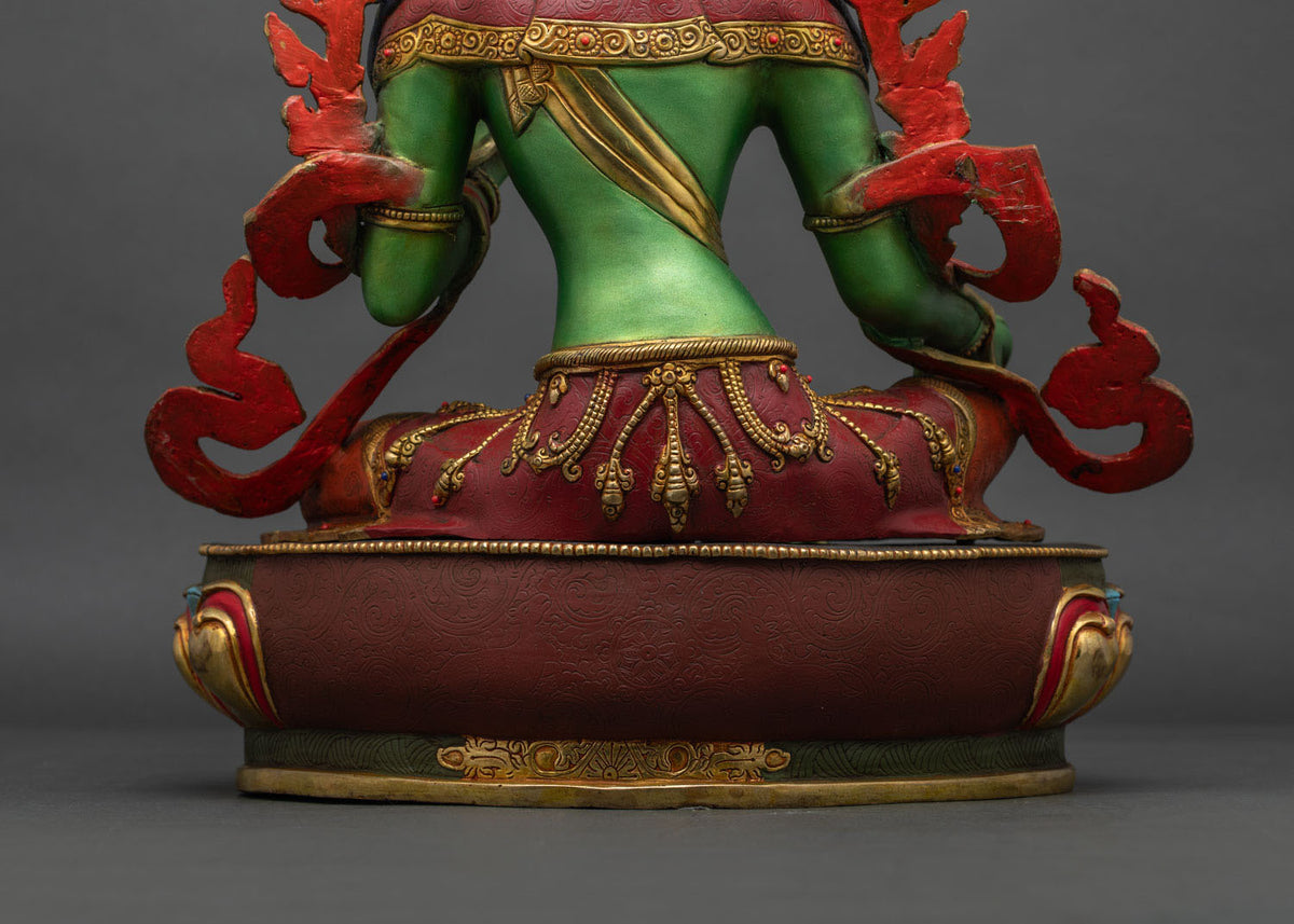 Green Tara Statue
