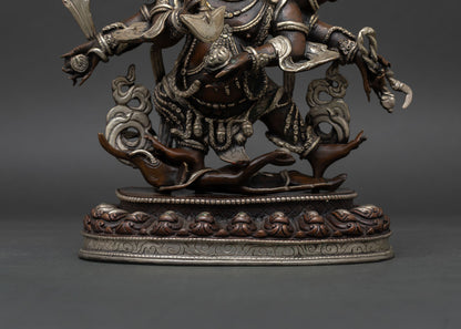 Six-Armed Mahakala | Dharma Protector Statue for Altar Decor