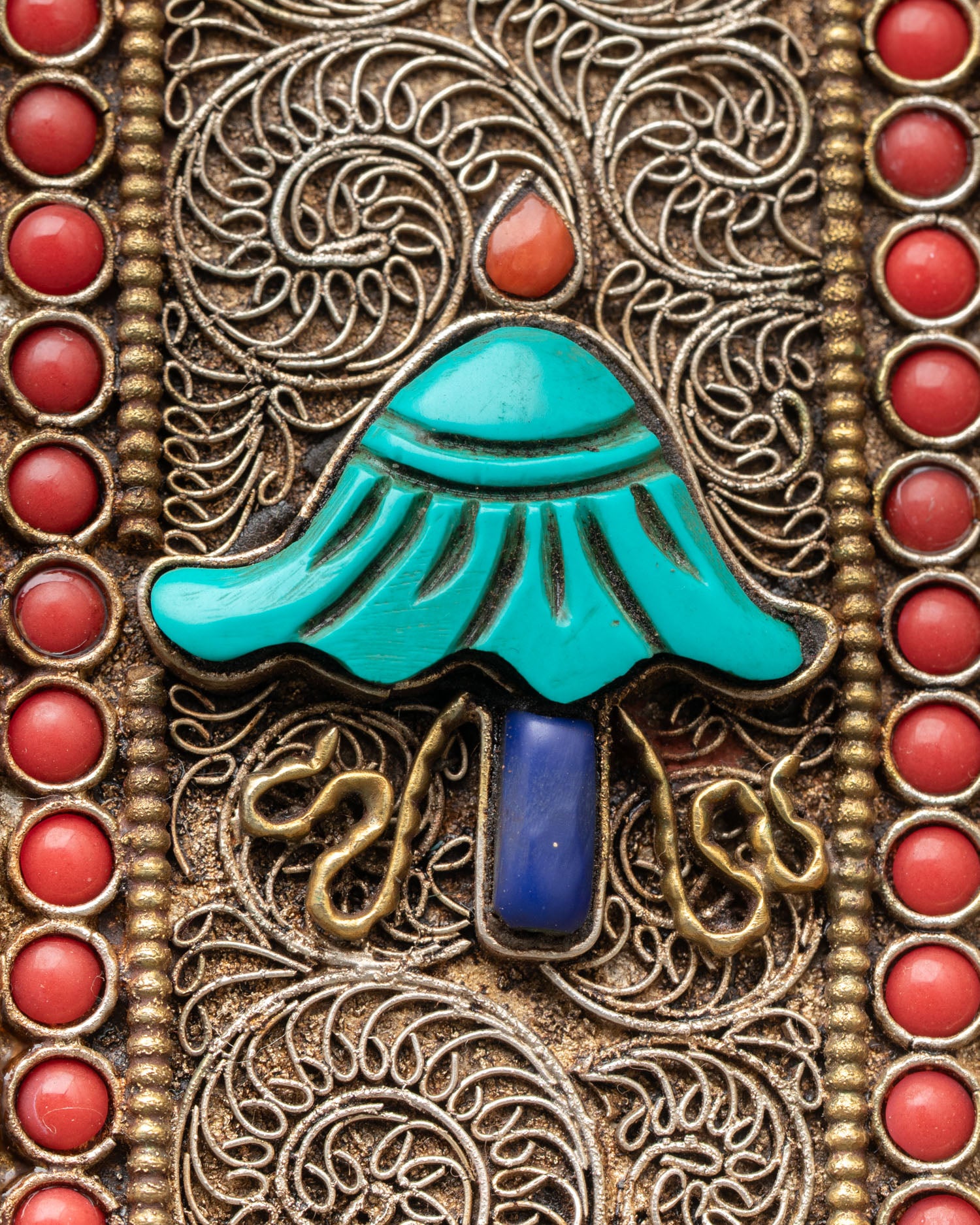 Manjushree Wall Hanging | Handcrafted Wisdom Deity Art Piece