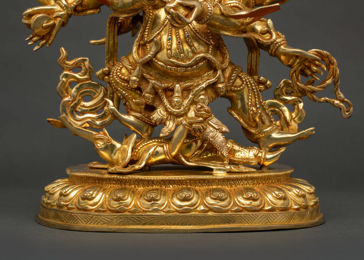 Six Arm Mahakala Statue
