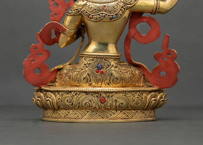 Manjushri Statue | Traditional Handmade Nepalese Art