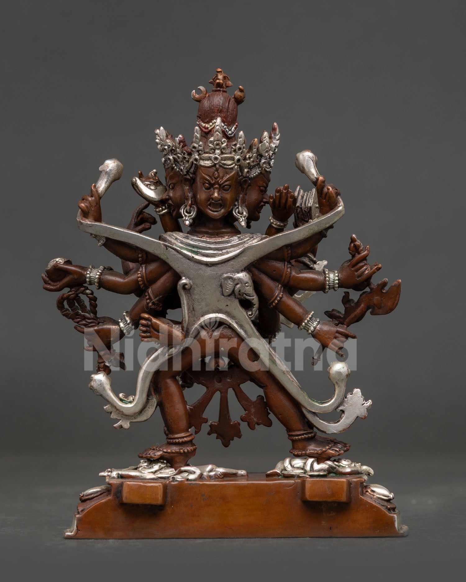 Kalachakra Statue | Handcrafted Buddhist Deity Sculpture from Nepal