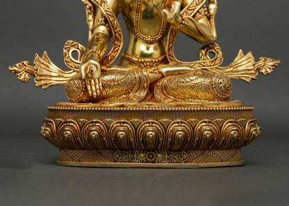 White Tara Statue | Seven-Eyed Goddess of Longevity