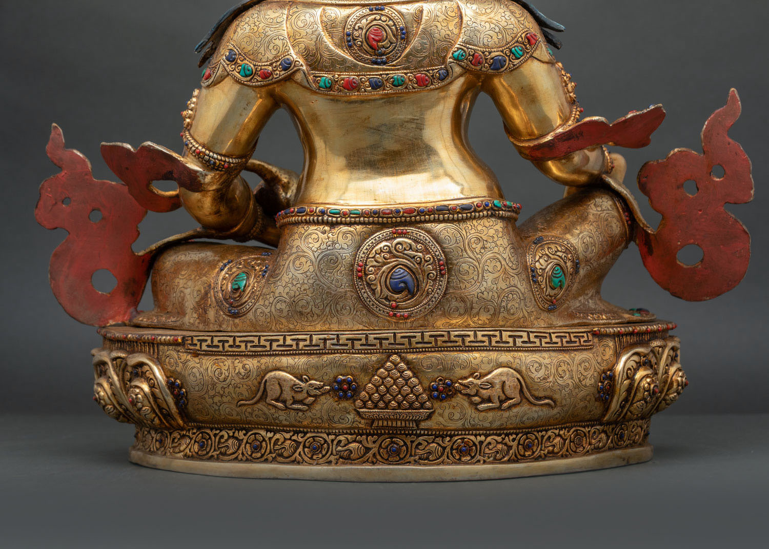 Jambhala Copper Statue | High-Quality Tibetan Buddhist Sculpture