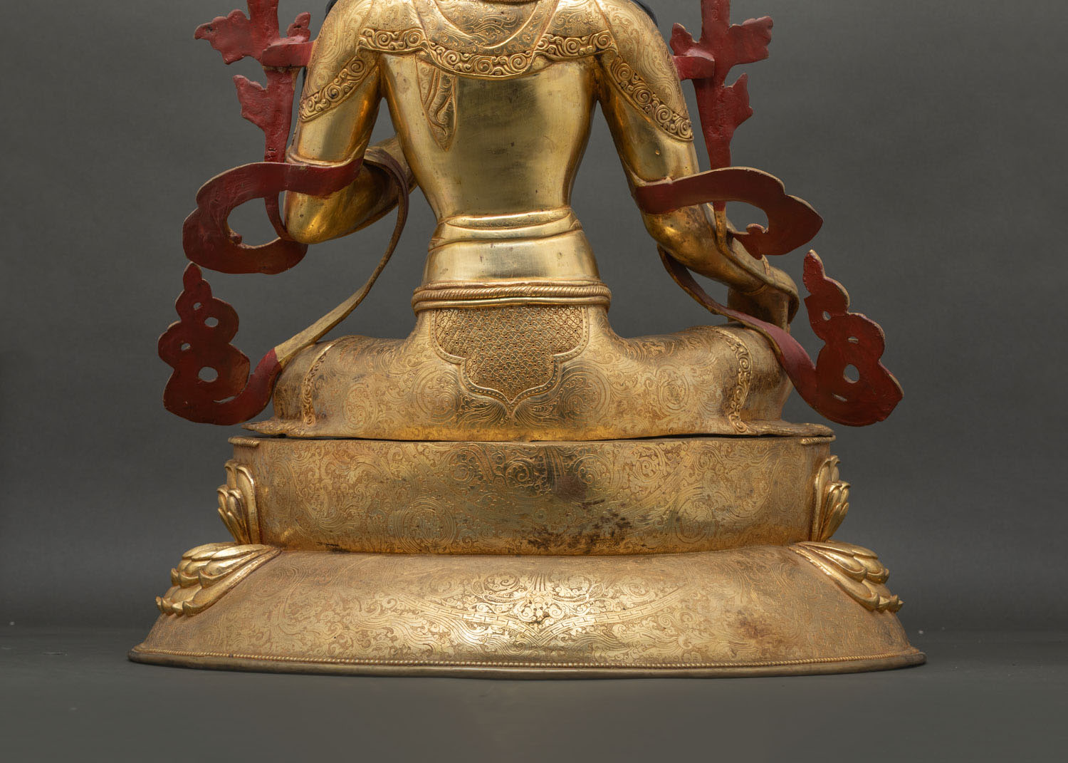 26 Inch Large Green Tara Statue | Monumental Buddhist Sculpture