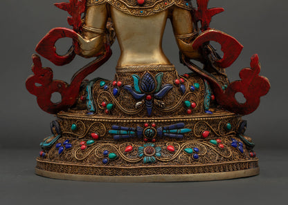 Green Tara Statue
