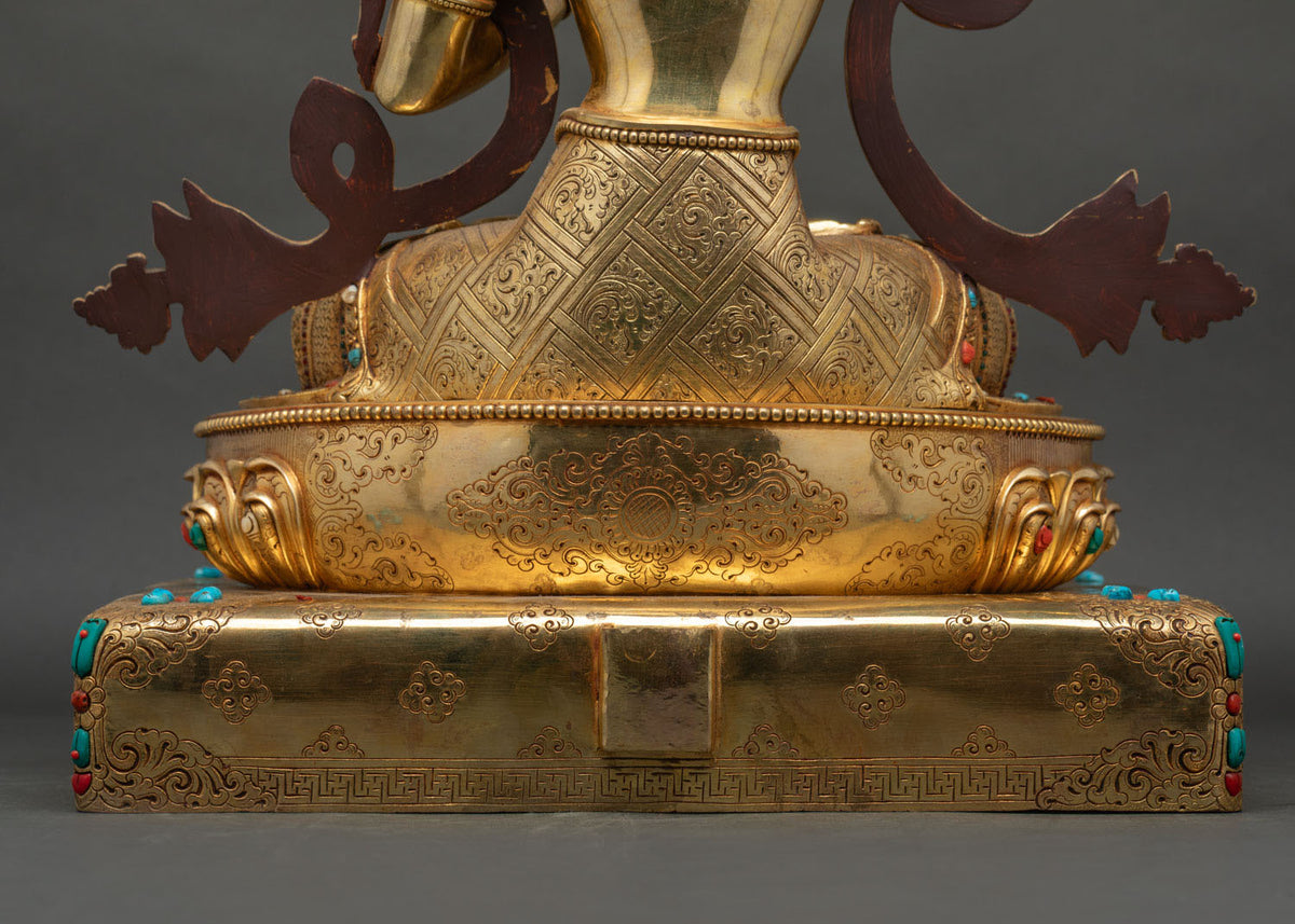Manjushri Statue | Symbol of Wisdom & Insight for Meditation Spaces