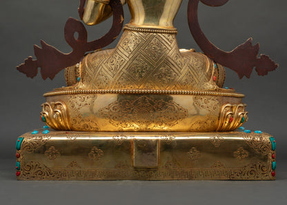 Manjushri Statue | Symbol of Wisdom & Insight for Meditation Spaces