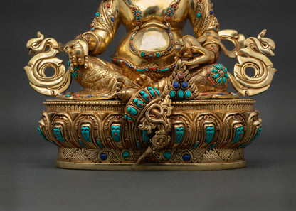 Jambhala Statue for Prosperity | Handmade Buddhist Art