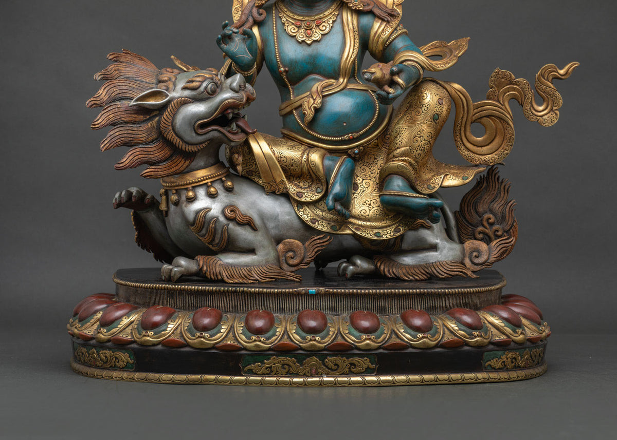 Handcrafted Namtoshe Statue – Buddhist Large-Sized Altarpiece