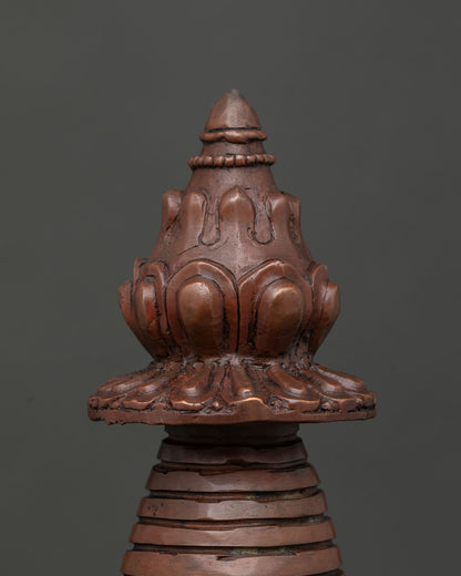 Kadampa Stupa from Nepal | Buddhist Art for Spiritual Practice