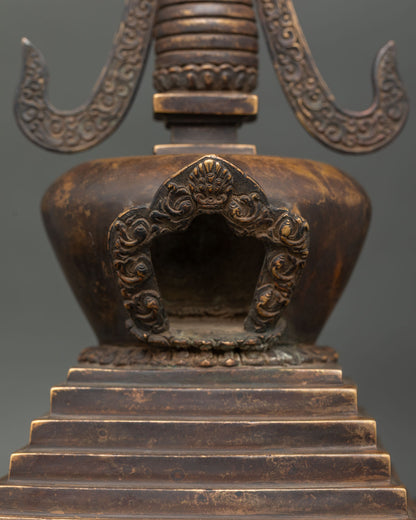 Buddhist Stupa | Artisan-Made Spiritual Shrine