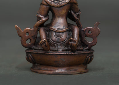 Vajrasattva Yab Yum Statue | Handcrafted Nepali Buddhist Artwork