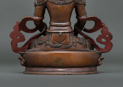 Amitayus Statue | Handmade Longevity Deity from Nepal