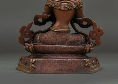 Vajradhara Statue | Handcrafted Newari Buddhist Art from Nepal