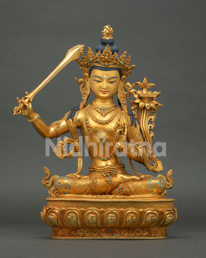 Manjushri Statue | Tibetan Buddhist God of Wisdom