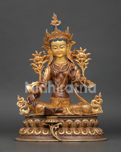 Green Tara Statue