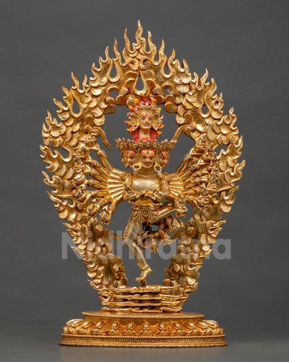 Hevajra Yab-Yum Statue | Meditation and Spiritual Decor
