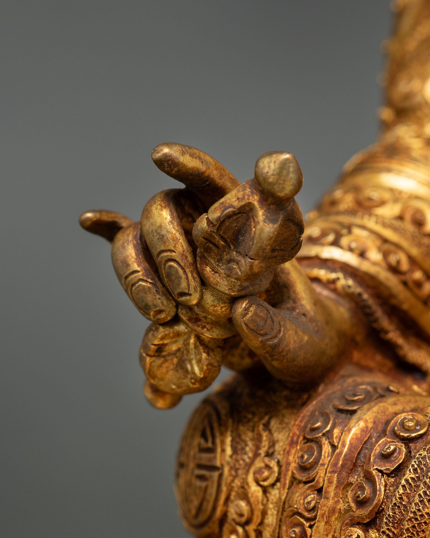 Guru Padmasambhava Statue – Handmade Nepalese Spiritual Art