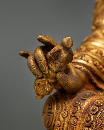 Guru Padmasambhava Statue – Handmade Nepalese Spiritual Art