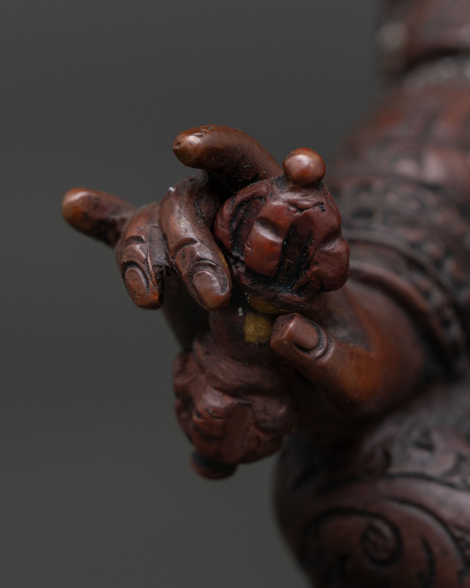 Guru Rinpoche Statue | Nepalese Copper Buddhist Art