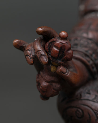 Guru Rinpoche Statue | Nepalese Copper Buddhist Art