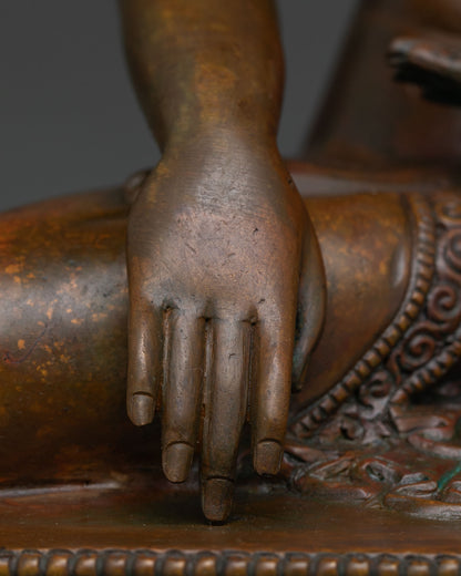 Oxidized Shakyamuni Buddha Statue | The Historical Buddha