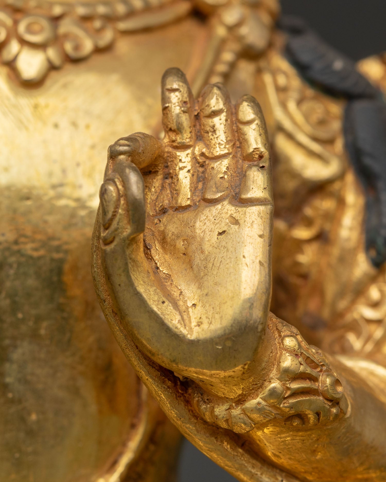 Manjushri Statue from Nepal | Traditional Newari Craftsmanship
