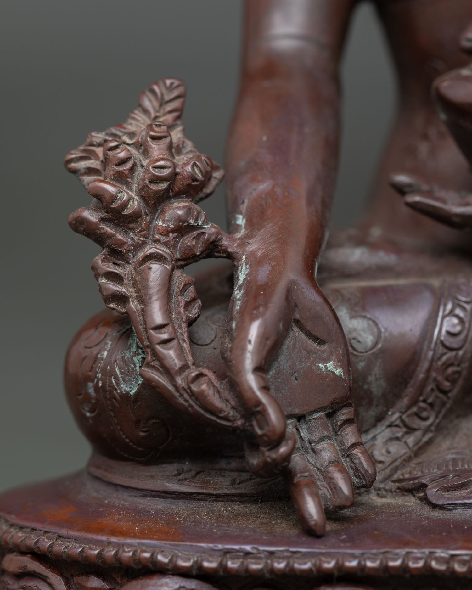 Medicine Buddha Statue | Sacred Buddhist Altar Sculpture