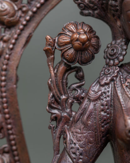 White Tara Statue | Hand-Carved Nepalese Art