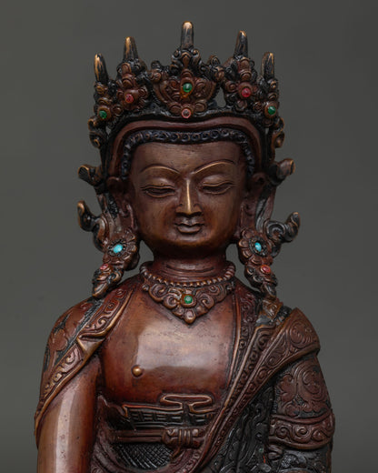 Crown Shakyamuni Buddha Statue