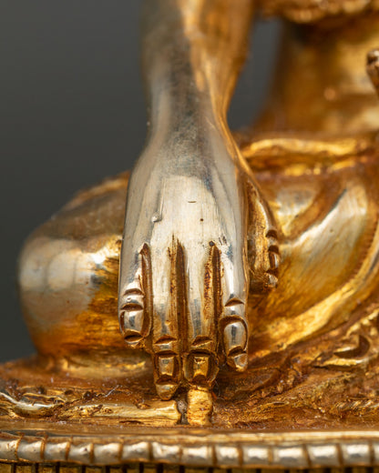 Shakyamuni Buddha Statue | Traditional Nepalese Craft