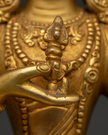 Vajrasattva Statue | Vajrayana Deity of Karma Purification