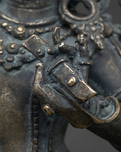 Manjushri Bronze Statue | Symbol of Clarity & Ultimate Wisdom