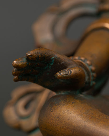 Green Tara Statue | Sacred Goddess of Compassion and Protection