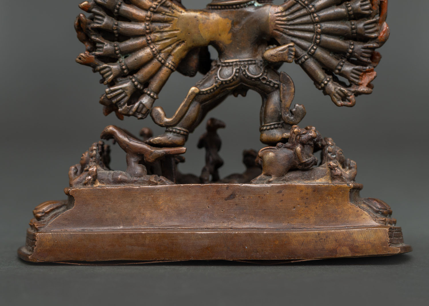 Buffalo-Headed Yamantaka with Consort Statue | Handcrafted Buddhist Sculpture