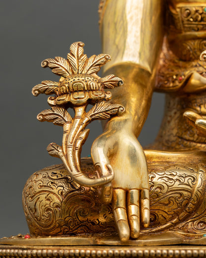 Medicine Buddha Statue | Nepalese Spiritual Healing Art