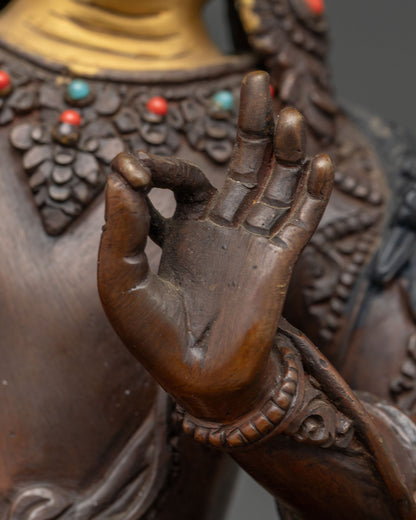 Manjushri Bodhisattva Statue | Authentic Meditation Altar Art