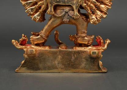 Yamantaka Statue | Fierce Guardian Deity from Nepal