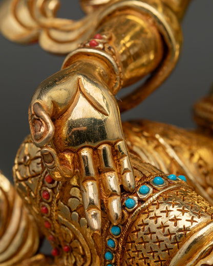 Green Tara Statue | Bodhisattva of Compassion and Protection