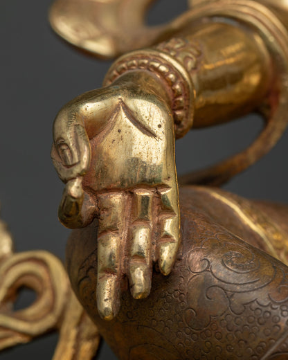 Green Tara Statue | Buddhist Deity of Swift Protection
